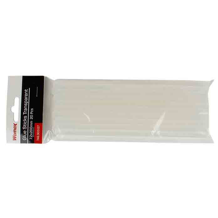 Slika PATRONE PLASTIČNE 7.2X200MM 20KOM-TRANSPARENT